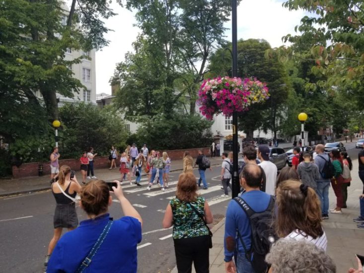 Abbey Road tourists